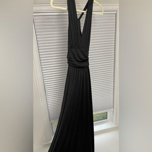 Black long dress 🖤express